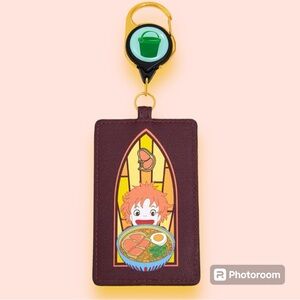 Loungefly Studio Ghibli Ponyo Ramen Retractable Lanyard